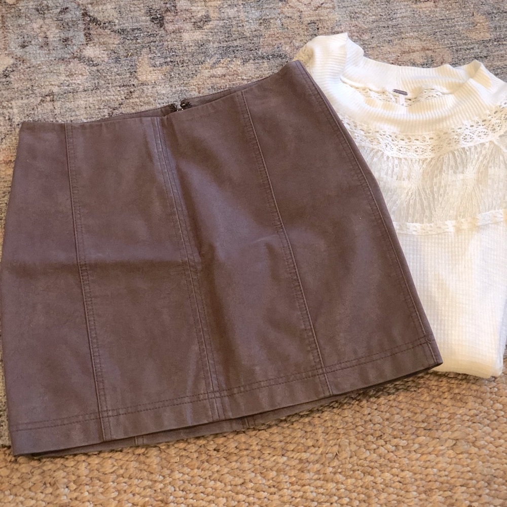 Free People Mini Skirt